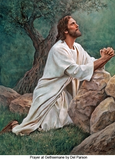 free clipart of jesus praying in the garden - photo #26