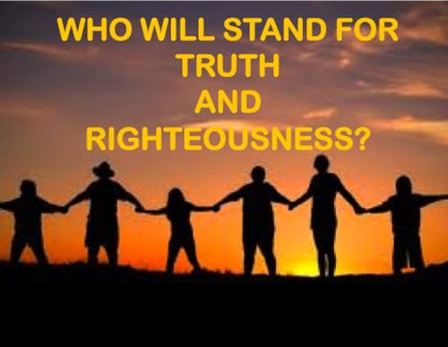 Stand with the truth stand with the truth