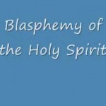 blasphemy of the holy spirit