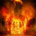 Rescue from fiery furnace. Dealing with life problems, trial and tribulation