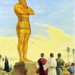 Golden image of Nebuchadnezzar