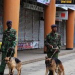 Deserted Nairobi Streets with Police in every corner 