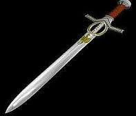 Sword meaning edged double etymology
