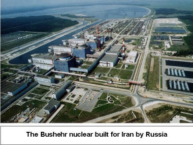 Iran Nuclear power plant built by Russia