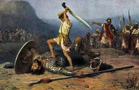 David kill Goliath. God Kills and Destroys to Protect His People – He Revealed to Me