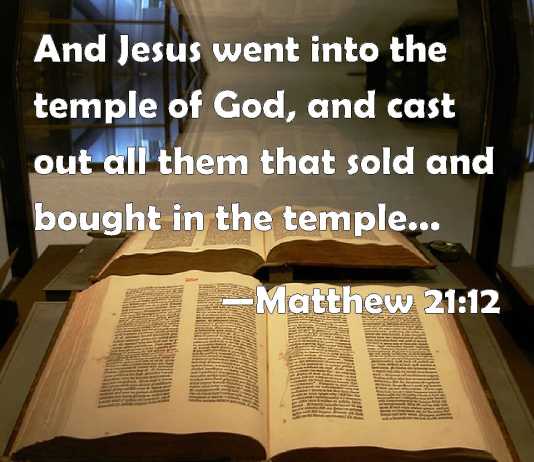 Protestant Heresy Today: – Merchandising in the Church (Den of Thieves) Protestant Heresy Today: - Merchandising in the Church (Den of Thieves)