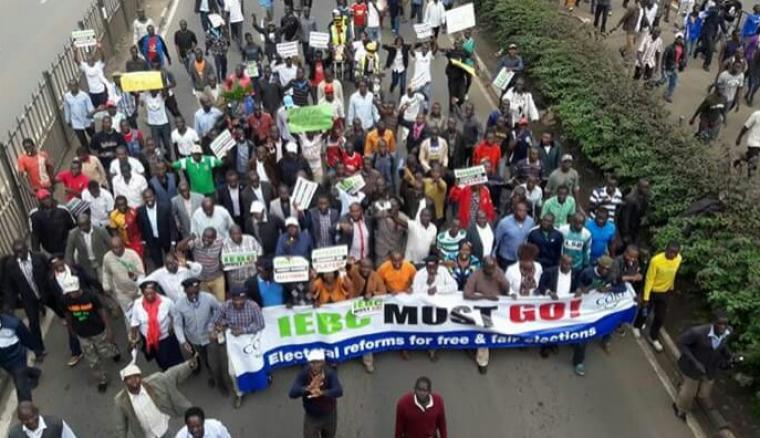 Demonstration in Kenya Prophecy Fulfillment