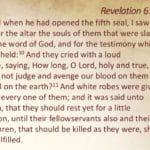 5th Seal of Revelation – Souls of Martyrs 5th Seal of Revelation – Souls of Martyrs