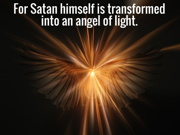 Vision of Demons Transforming Themselves to Angels of Light Speaking to People