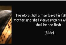Leave Your Father and Mother For Marriage – A God’s Command Leave Your Father and Mother For Marriage – A God’s Command