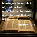 Ways Marriage Bed is Defiled Ways Marriage Bed is Defiled