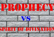 Difference Between Prophecy and Spirit of Divination Difference Between Prophecy and Spirit of Divination