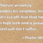 Gossip and Slander Will take You to Hell Gossip and Slander Will take You to Hell