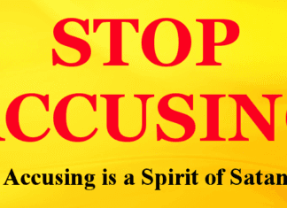 Stop Accusing Others – Stop Being A Satan Stop Accusing Others – Stop Being A Satan