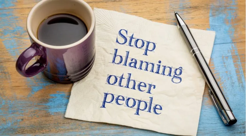 Stop Blaming Others – You are an Enemy to Yourself Stop Blaming Others – You are an Enemy to Yourself
