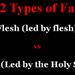 The 2 Types of Fasting – Flesh vs Spirit The 2 Types of Fasting - Flesh vs Spirit