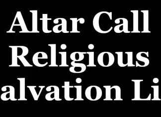 ‘Altar Call’ Religious Salvation Lie ‘Altar Call’ Religious Salvation Lie