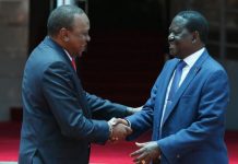 Uhuru Kenyatta to Hold Raila Hand to Presidency (Kenya Prophecy) Uhuru Kenyatta to Hold Raila Hand to Presidency (Kenya Prophecy)