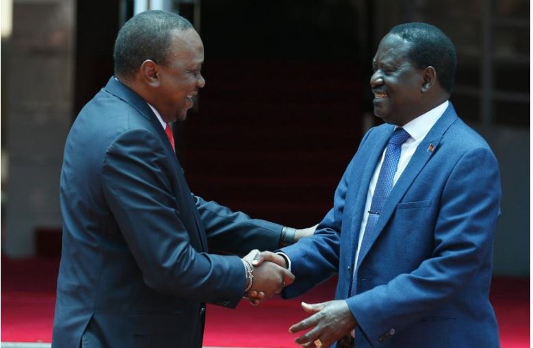 Uhuru Kenyatta to Hold Raila Hand to Presidency (Kenya Prophecy)