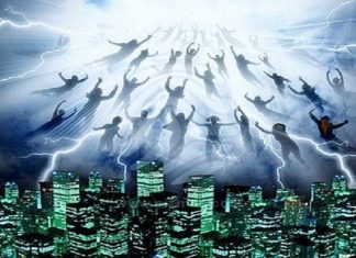 Church Rising Up from the Earth (Rapture Vision) Church Rising Up from the Earth (Rapture Vision)