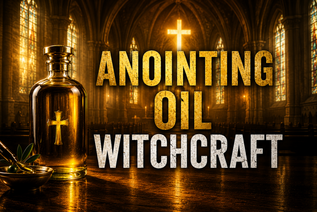 Anointing Oils – Witchcraft in Church