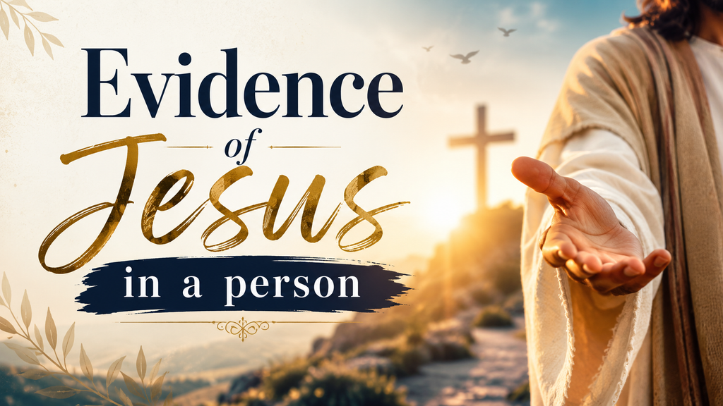 The Evidence of Jesus in a Person – Perform this Test!